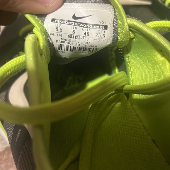 Women’s Nike flex supreme TR3 green/grey size 8.5 - Picture 6 of 12